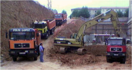 Transportes y Excavaciones Félix López Excavaciones de tierra